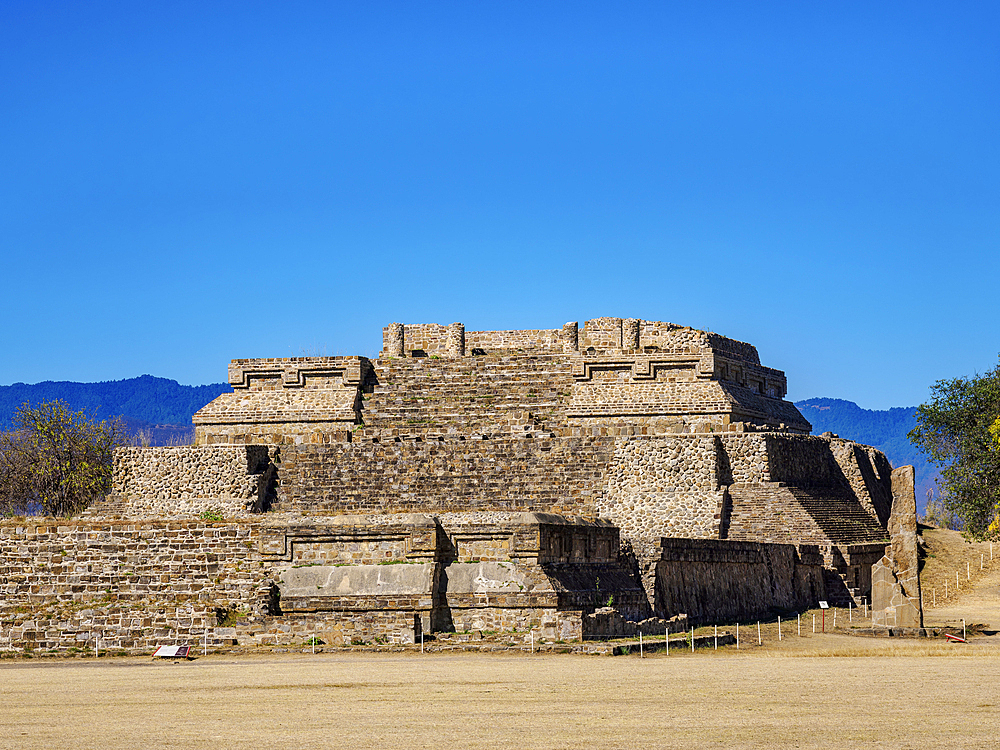 Monte Alban Archaeological Site, Oaxaca State, Mexico
