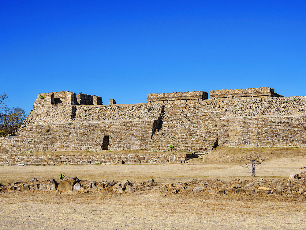 Monte Alban Archaeological Site, Oaxaca State, Mexico