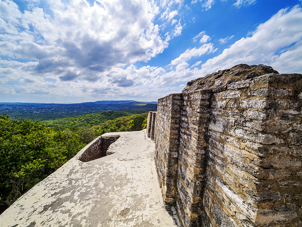 Top of El Castillo, Xunantunich Archaeological Site, Cayo District, Belize