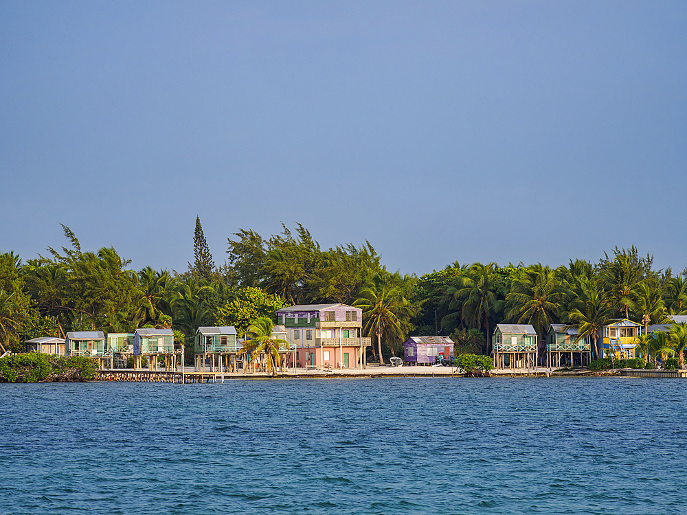 Waterfront of Caye Caulker, Belize District, Belize