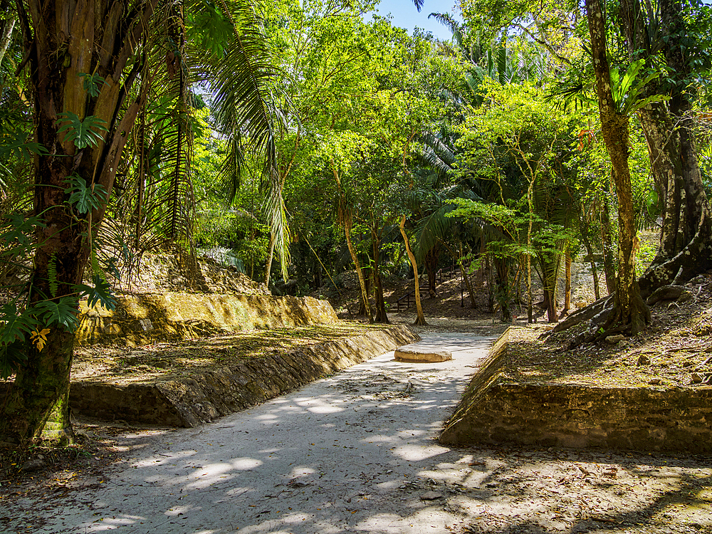 Ball Court at Lamanai Archaeological Reserve, Orange Walk District, Belize