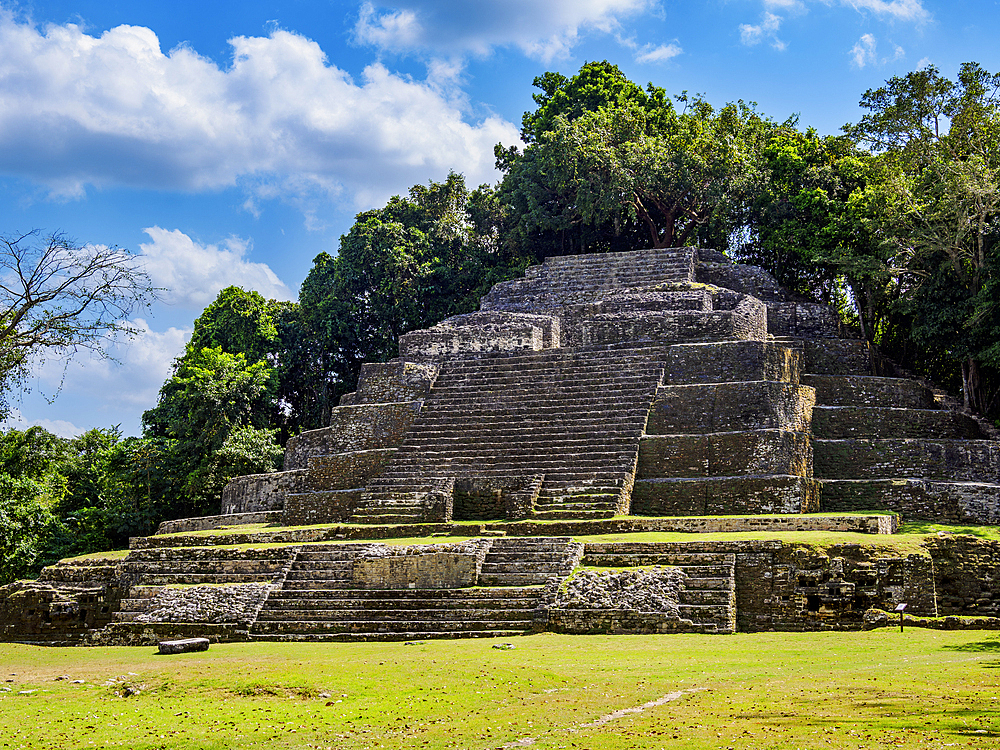 Temple of the Jaguar, Lamanai Archaeological Reserve, Orange Walk District, Belize