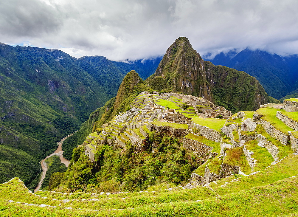 Machu Picchu Ruins, UNESCO World Heritage Site, Cusco Region, Peru, South America