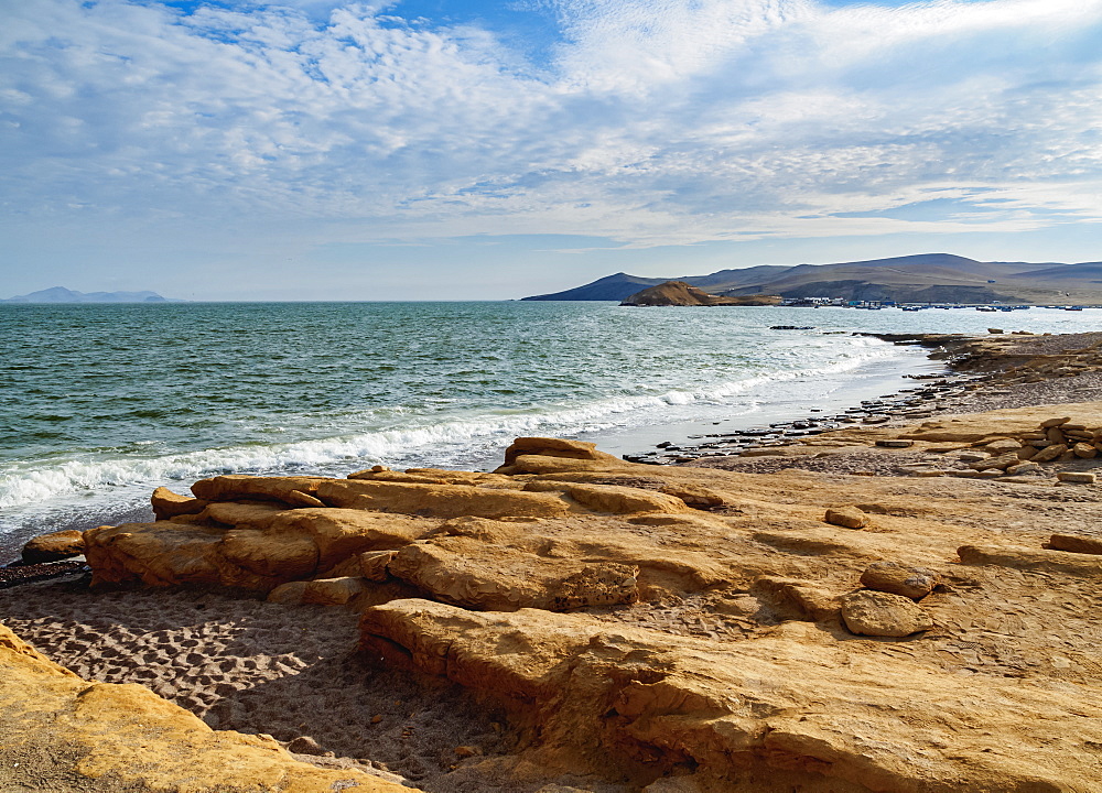 Coast of Paracas National Reserve, Ica Region, Peru, South America