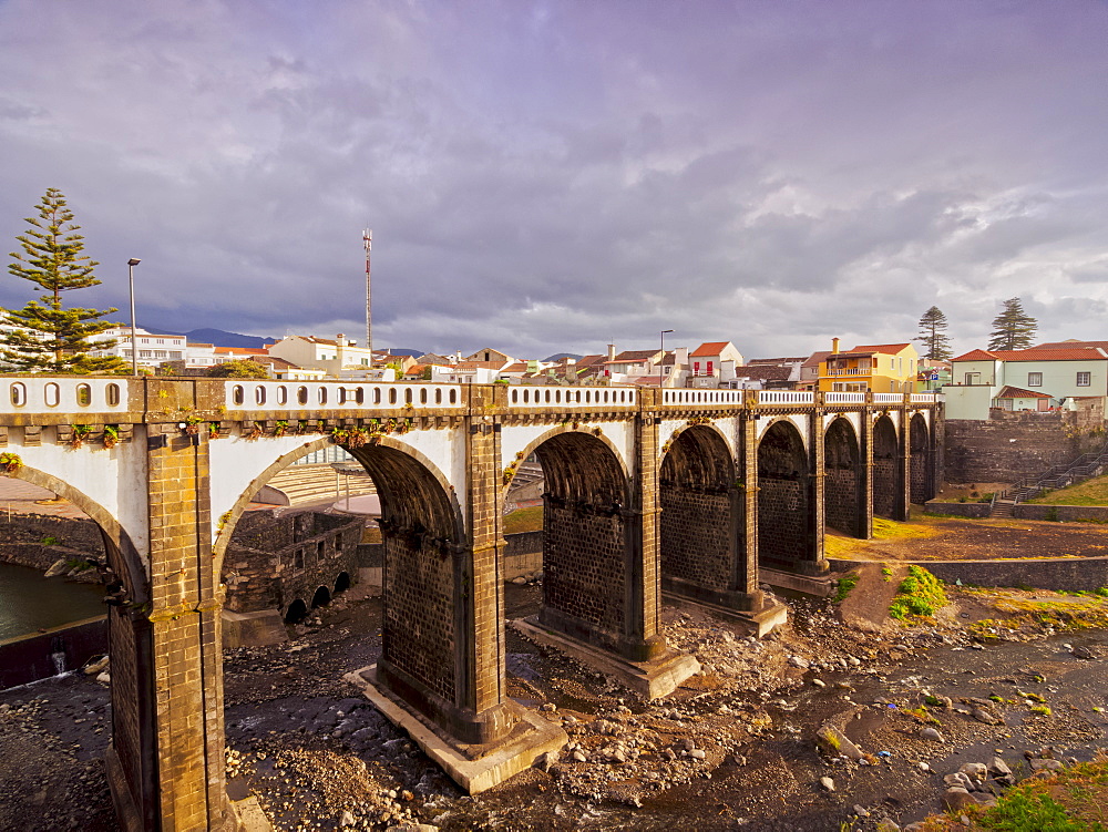 Old Bridge in Ribeira Grande, Sao Miguel Island, Azores, Portugal, Atlantic, Europe