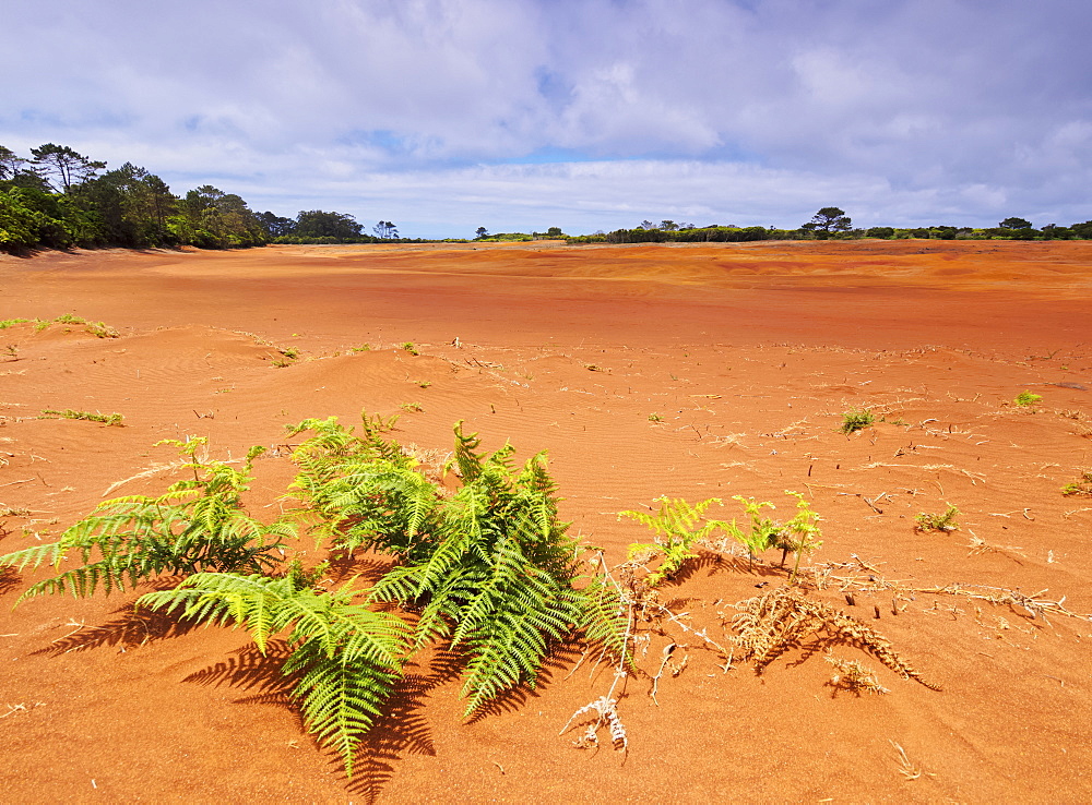 Barreiro da Faneca, Red Desert, Santa Maria Island, Azores, Portugal, Atlantic, Europe