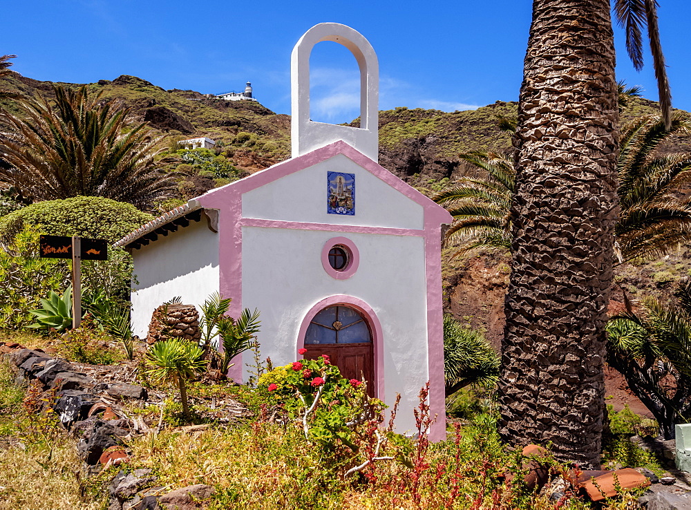 Chapel near Roque Bermejo, Anaga, Tenerife Island, Canary Islands, Spain, Europe