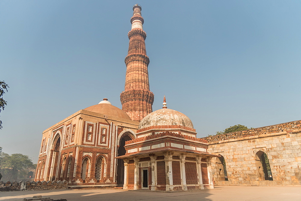 Qutub Minar, UNESCO World Heritage Site, New Delhi, India, Asia