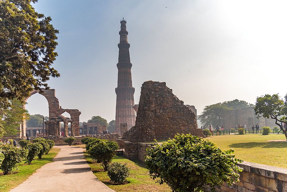 Qutub Minar, UNESCO World Heritage Site, New Delhi, India, Asia