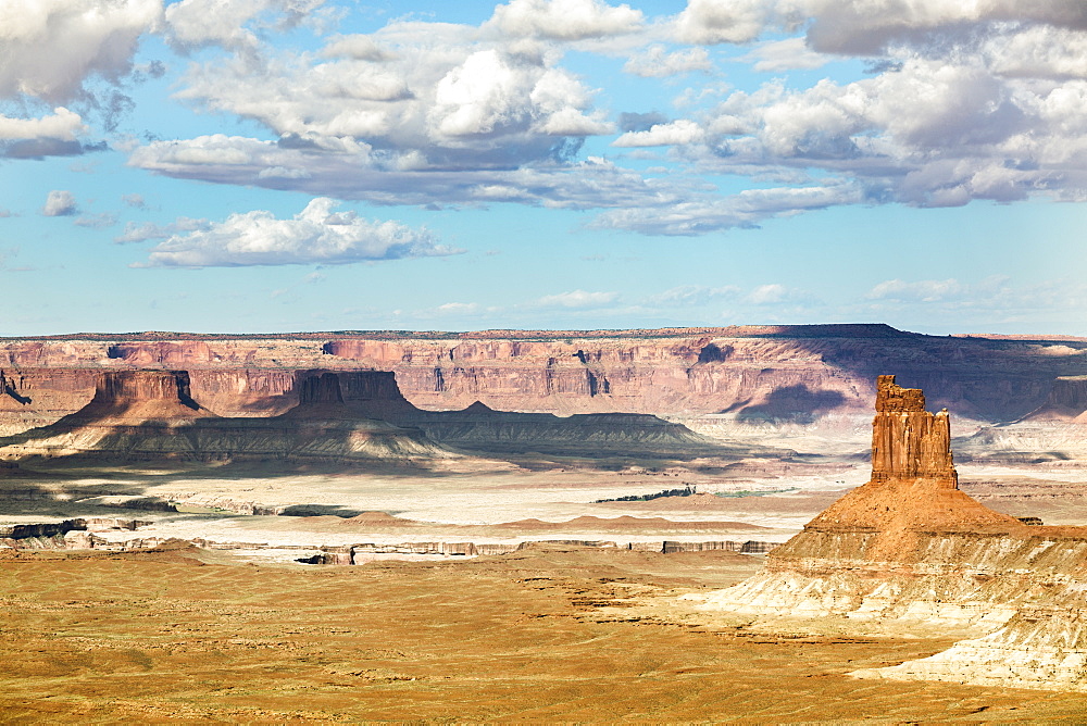 Rock formation, Green River Overlook, Canyonlands National Park, Moab, Utah, United States of America, North America