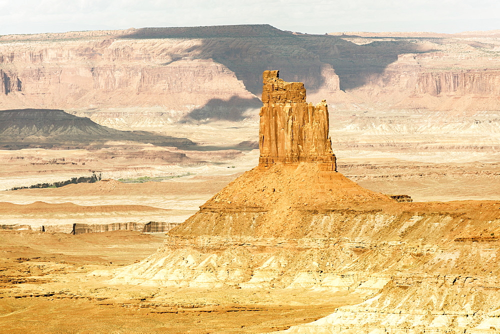 Rock formation, Green River Overlook, Canyonlands National Park, Moab, Utah, United States of America, North America