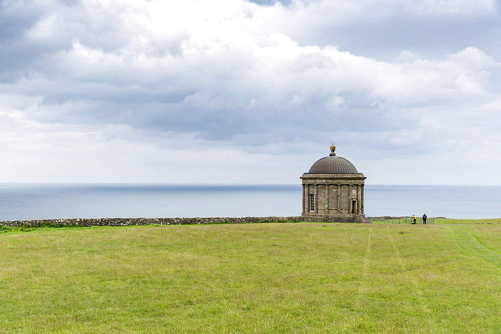 Mussenden Temple, Castlerock, County Londonderry, Ulster region, Northern Ireland, United Kingdom, Europe