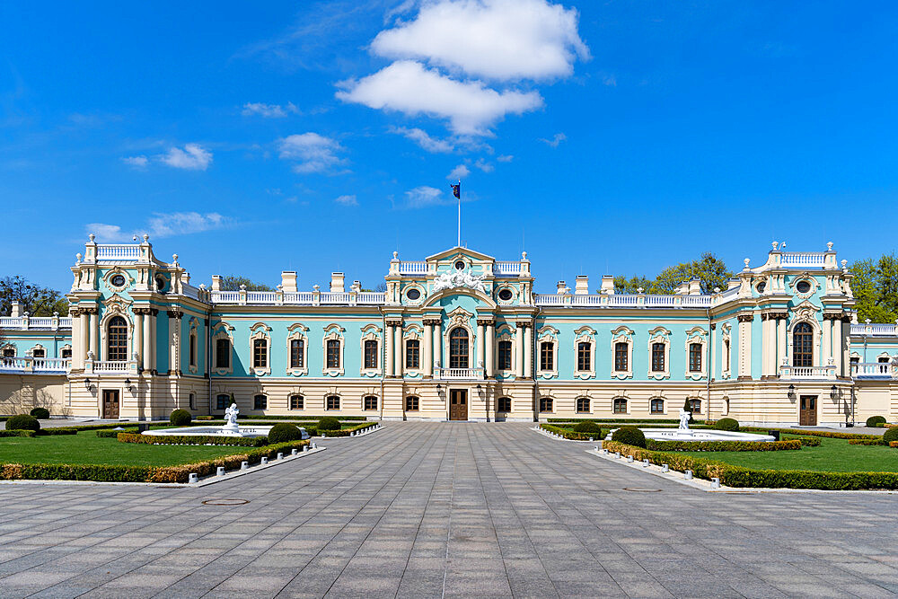 Mariinskyi Palace, the official ceremonial residence of the President of Ukraine, Kyiv (Kiev), Ukraine, Europe