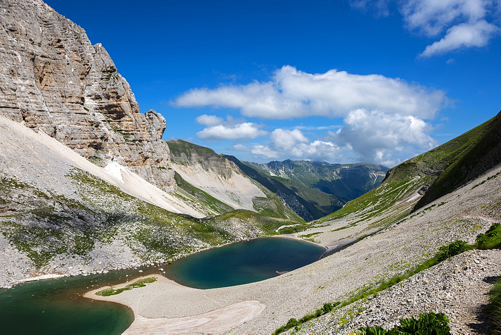 Lake Pilato by Sibillini Mountains in Italy, Europe