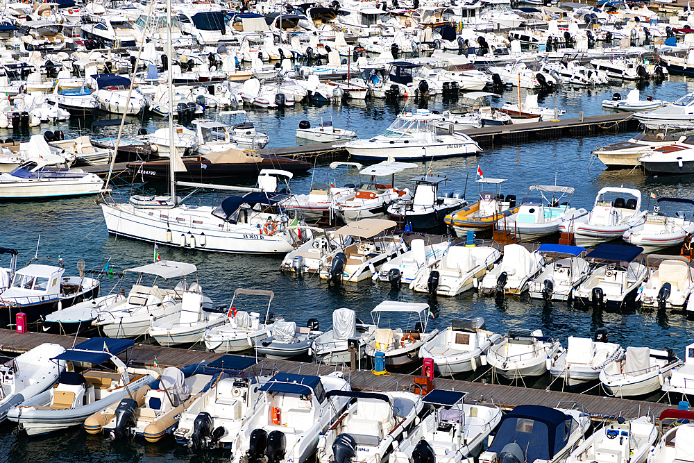 view of Otranto town Puglia region Italy.