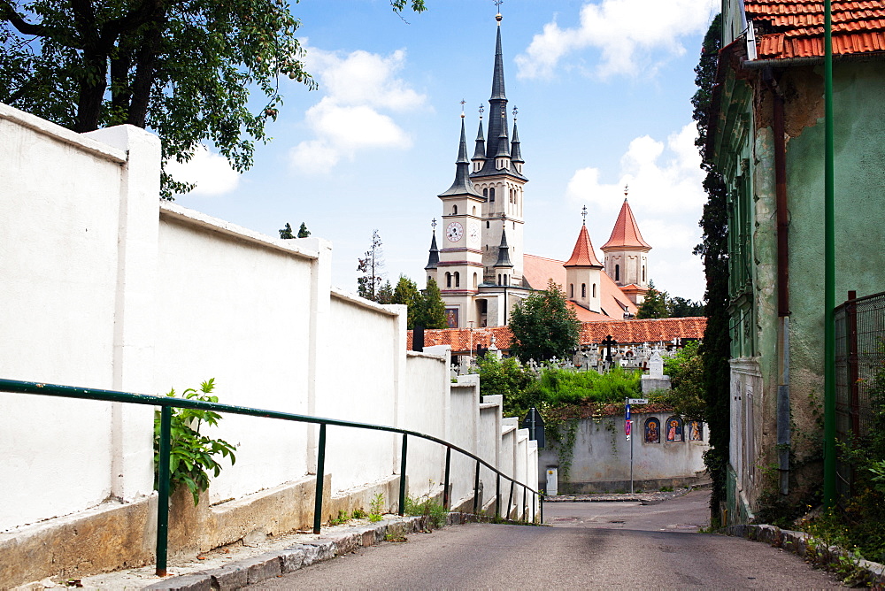 Beautiful medieval city, Brasov, Transylvania, Romania, Europe