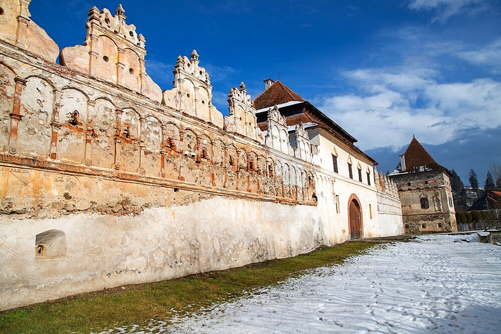 Renaissance castle in Lazarea, Transylvania, Romania, Europe