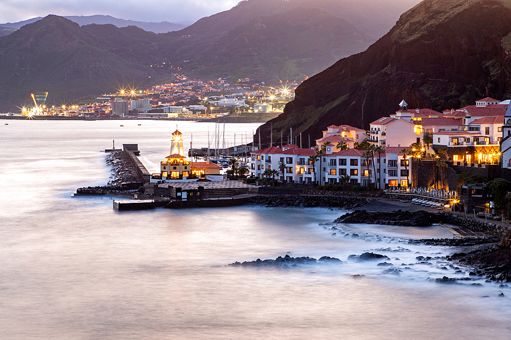 dramatic coastline with rocks of Madeira, Portugal