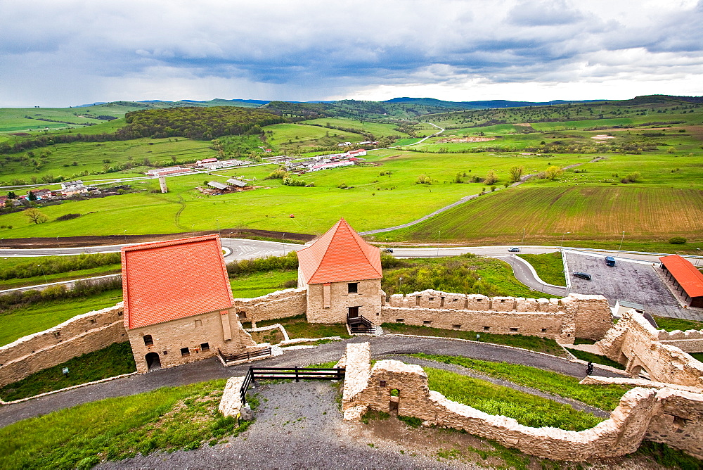 Rupea Citadel in Brasov County, Romania, Europe