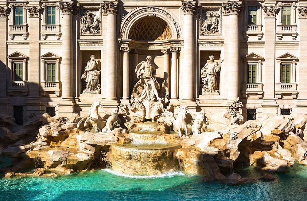 Trevi Fountain (Fontana di Trevi), Rome, Lazio, Italy, Europe