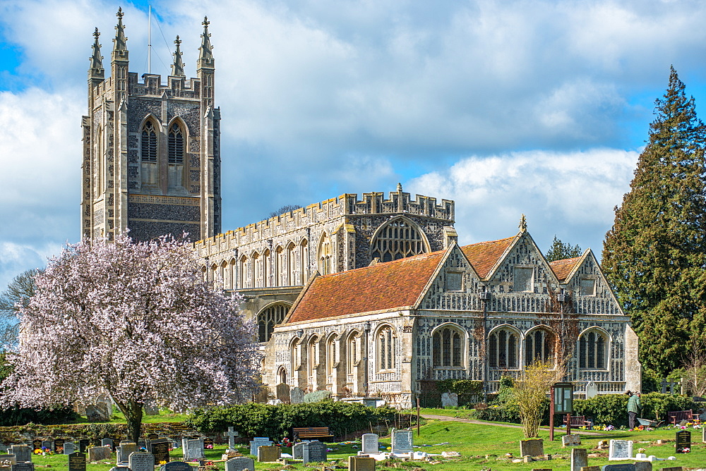 Holy Trinity Church at Long Melford, Suffolk, England, United Kingdom, Europe