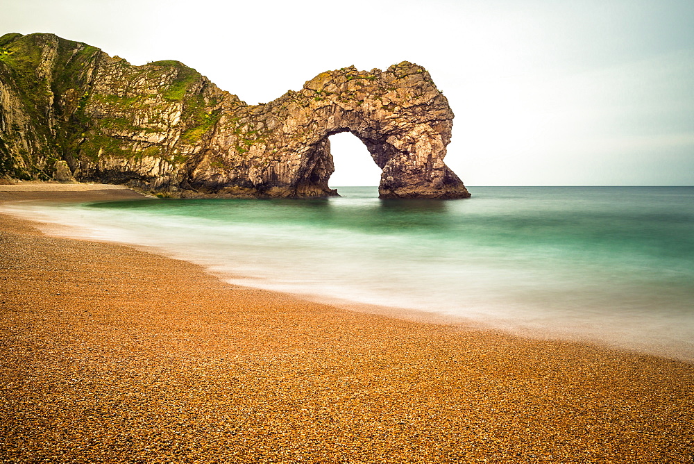 Durdle Door on England's Jurassic Coast, UNESCO World Heritage Site, Dorset, England, United Kingdom, Europe