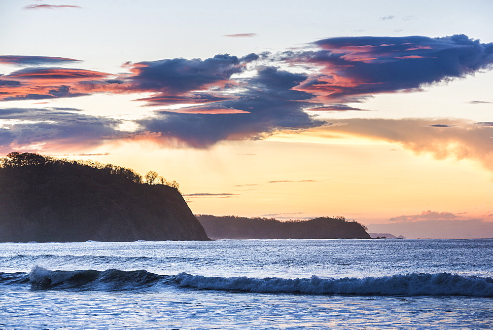 Playa Buena Vista Beach at sunrise, Guanacaste Province, Costa Rica, Central America