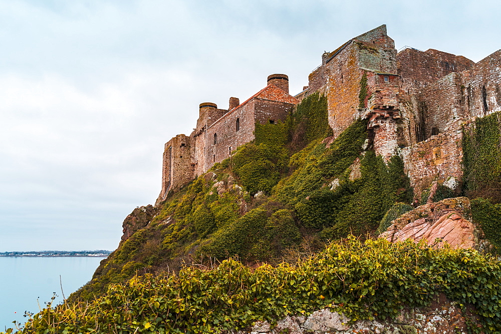 Mont Orgueil Castle, Jersey, Channel Islands, United Kingdom, Europe