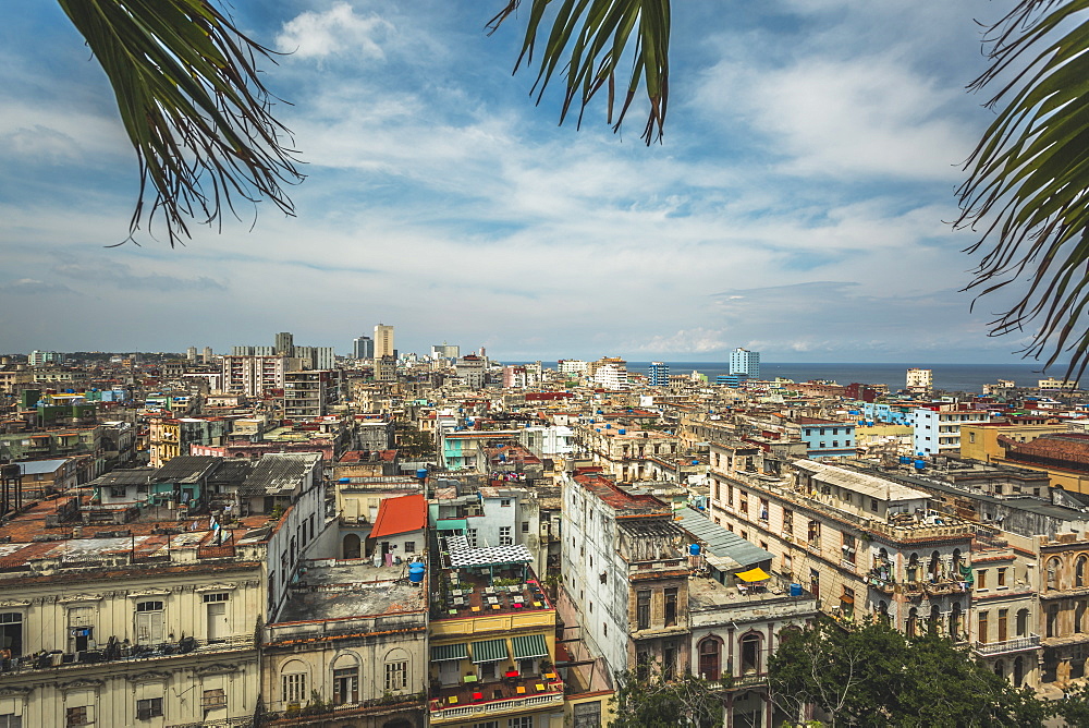 La Habana skyline, Havana, Cuba, West Indies, Caribbean, Central America