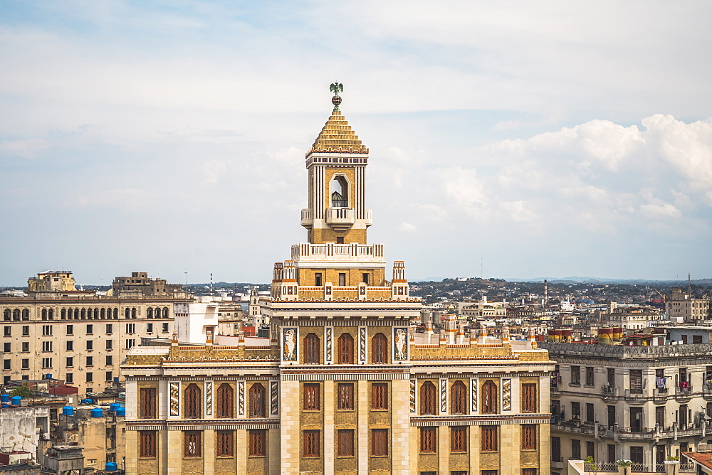 Bacardi building, La Habana (Havana), Cuba, West Indies, Caribbean, Central America