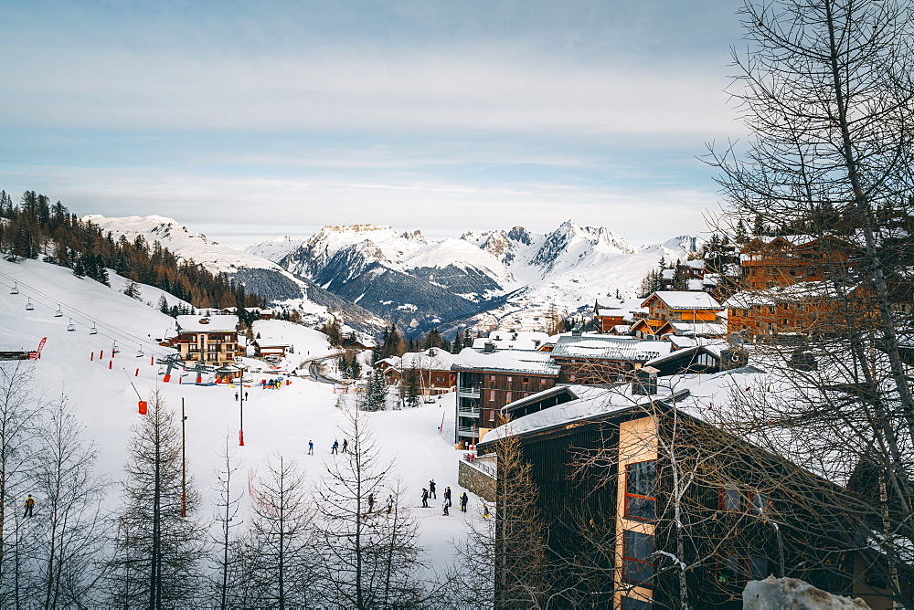 La Plagne ski resort, Tarentaise, Savoy, French Alps, France, Europe