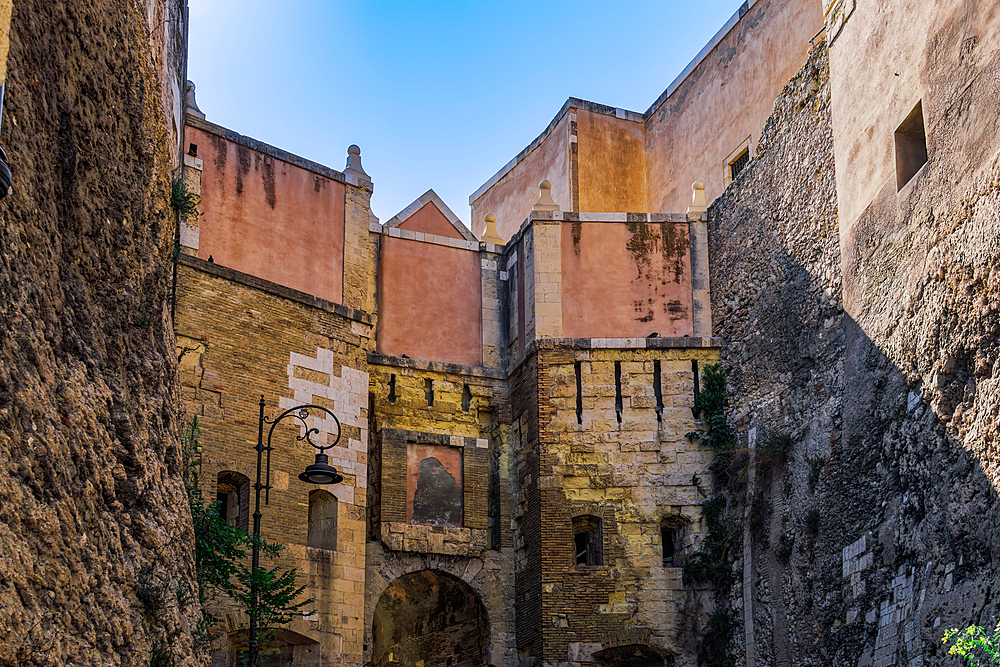 Citadel Porta San Pancrazio, Cagliari, Sardinia, Italy, Mediterranean, Europe