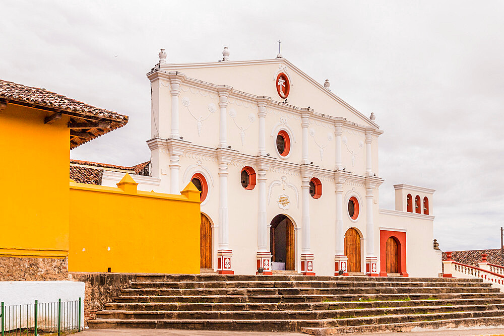 Convent of San Francisco, one of the oldest churches in Central America, in Granada, Nicaragua, Central America