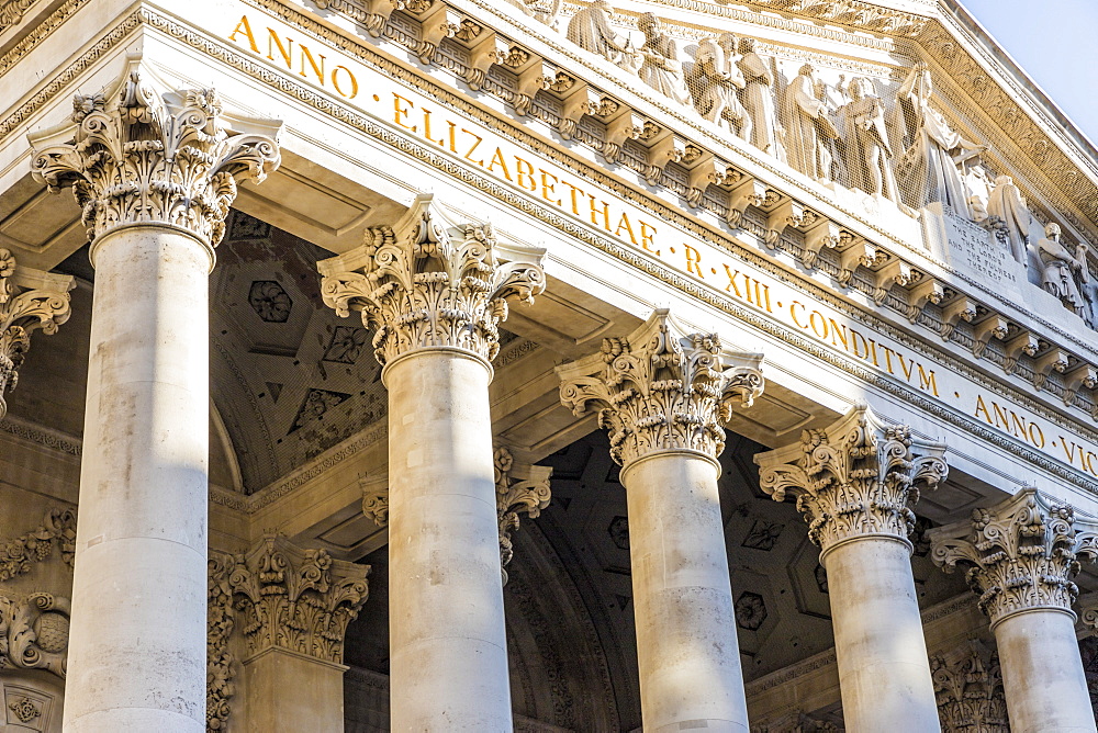 The Royal Exchange in the City of London, London, England, United Kingdom, Europe