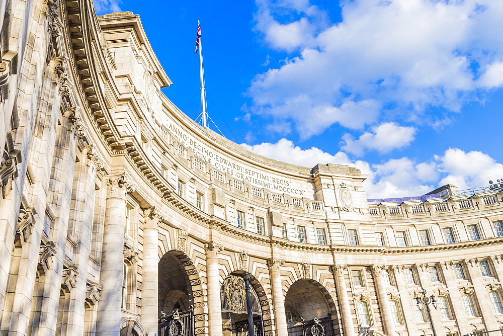 Architecture at Admiralty Arch, London, England, United Kingdom, Europe