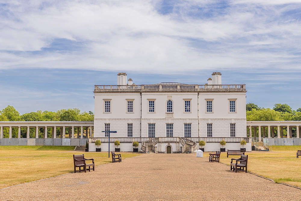 Queens House, UNESCO World Heritage Site, Greenwich, London, England, United Kingdom, Europe