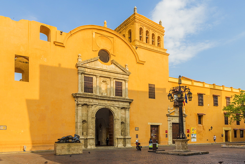 The church of Santo Domingo, Cartagena, Colombia, South America