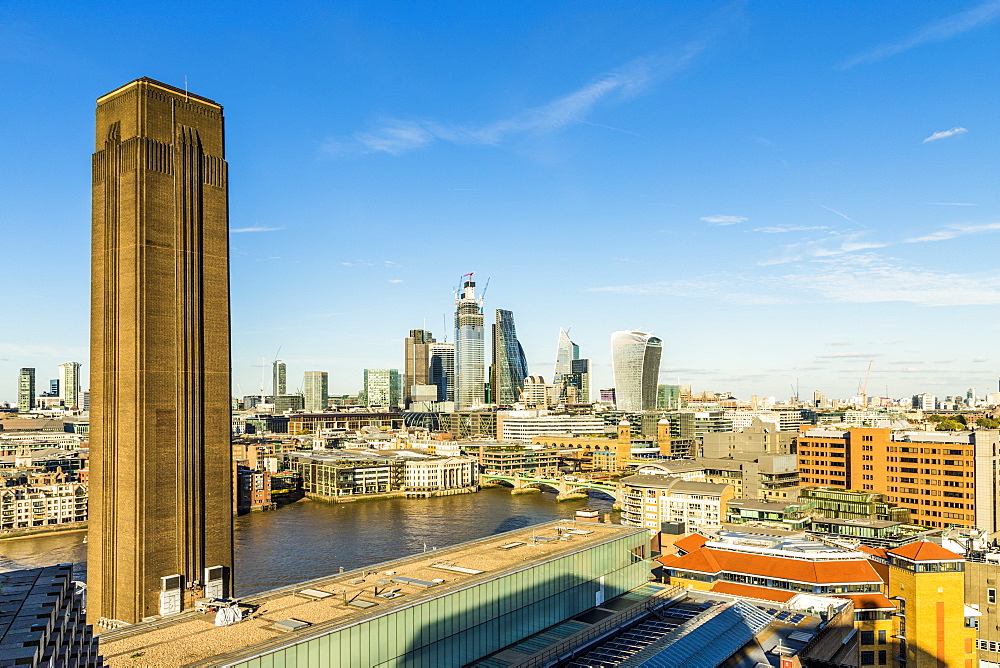 The London skyline, London, England, United Kingdom, Europe