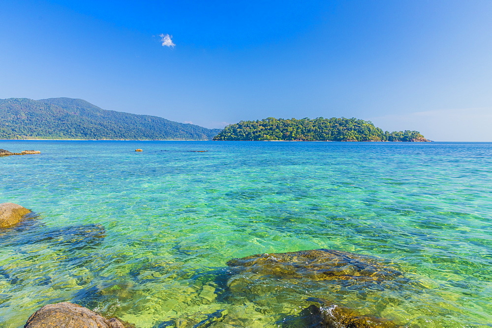 Ko Rawi Island in Tarutao National Marine Park, Thailand, Southeast Asia, Asia