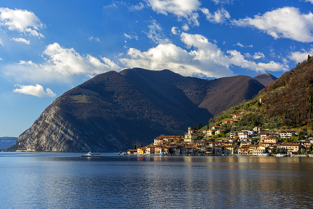 Peschiera Maraglio, Monteisola, island in the middle of Iseo lake, Brescia province, Lombardy district, Italy, Europe