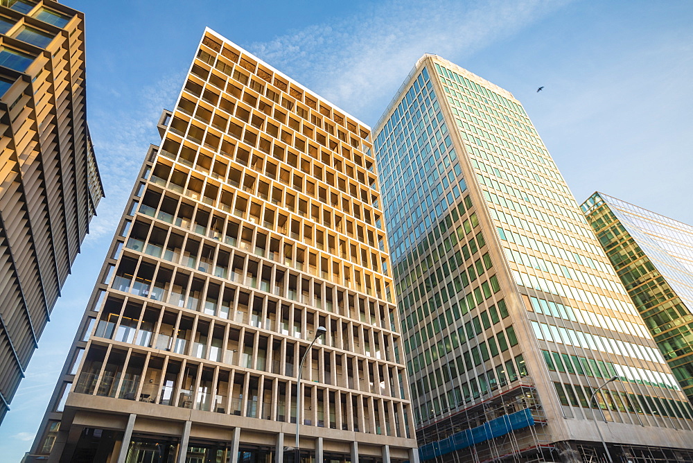 Commercial and office buildings at Victoria Street, Westminster, London, England, United Kingdom, Europe