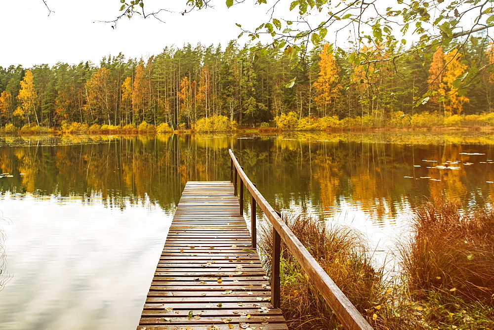 Vihula Jarv (Lake Jarv) in Lahemaa, Laane-Viru County, Estonia, Europe