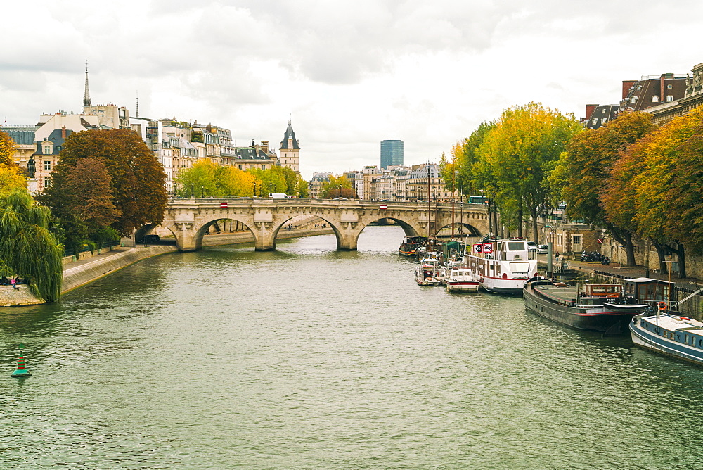 Pont Neuf over the River Seine, Isle de la Cite, Paris, France, Europe