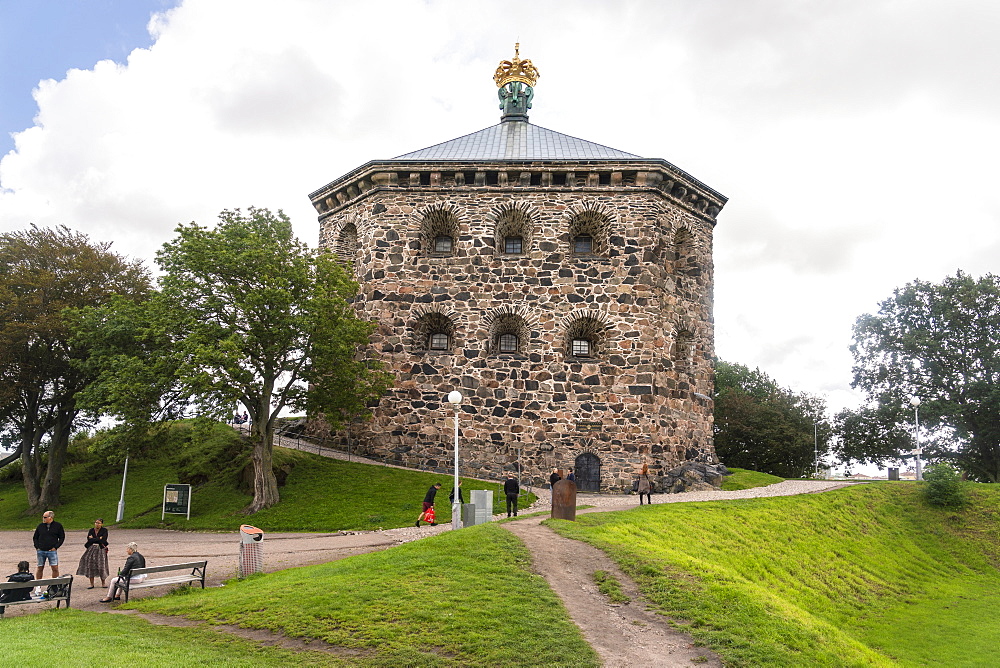 Skansen Kronan historic fortress in Haga, Gothenburg, Sweden, Scandinavia, Europe