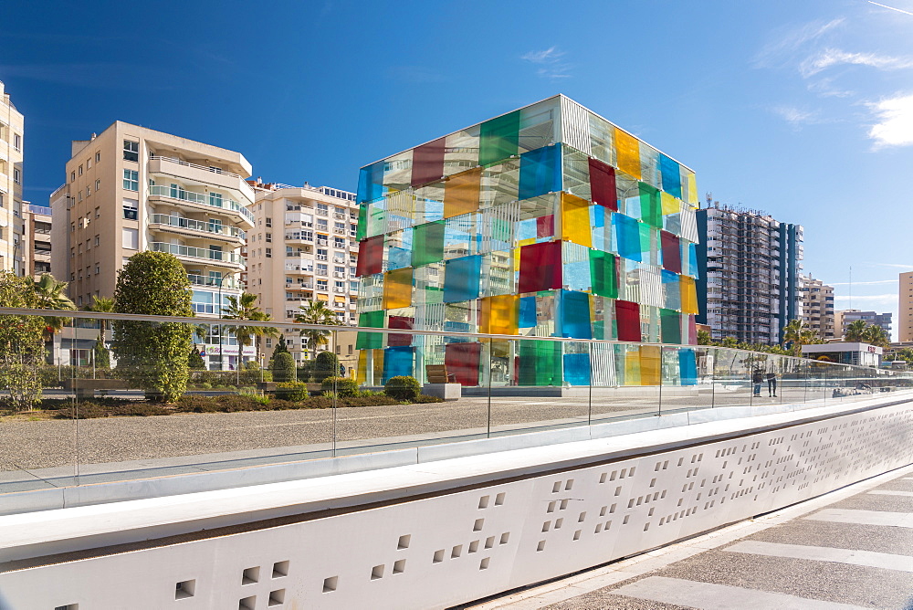 Centre Pompidou Malaga, Malaga, Andalusia, Spain, Europe