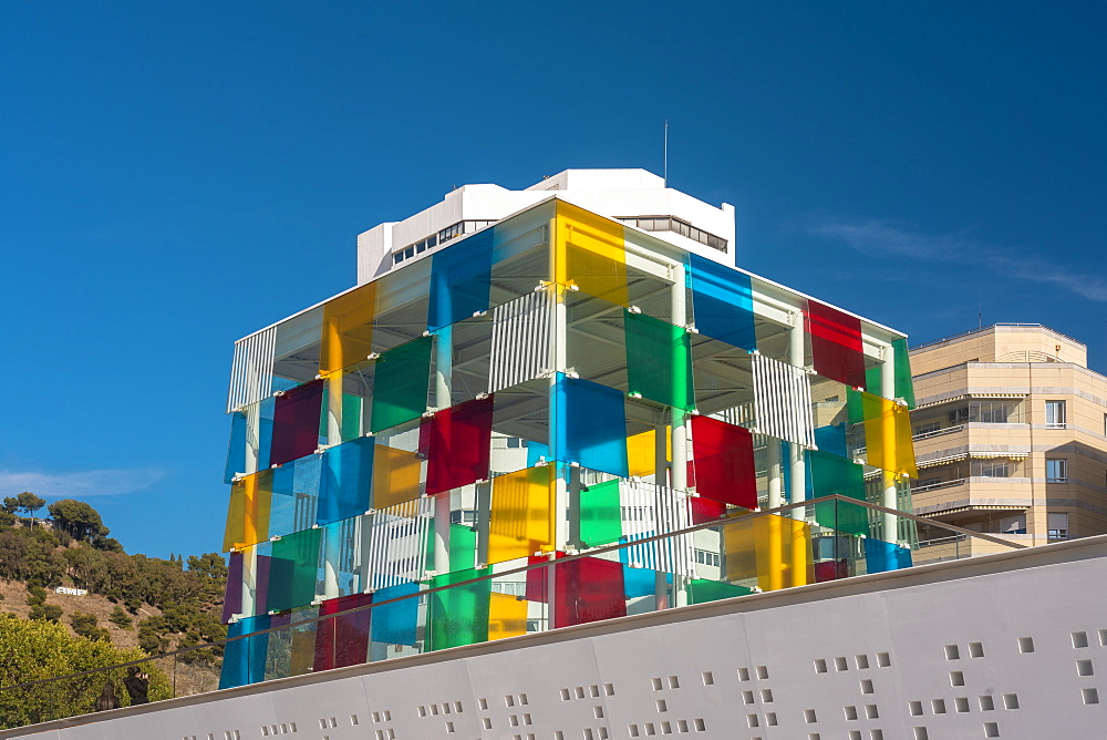 Centre Pompidou Malaga, Malaga, Andalusia, Spain, Europe