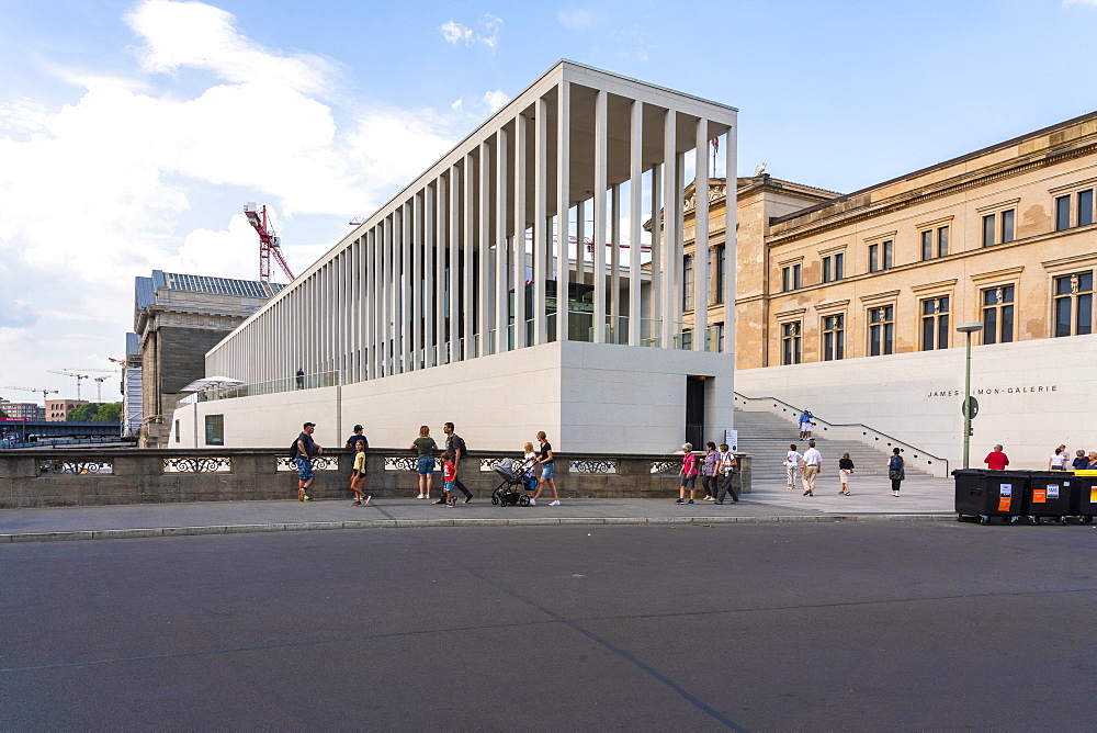 James Simon Gallery and Pergamon Museum in the Museumsinsel (Museum Island), UNESCO World Heritage Site, Berlin, Germany, Europe