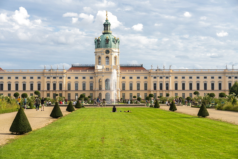 Charlottenburg Palace in summer, Berlin, Germany, Europe