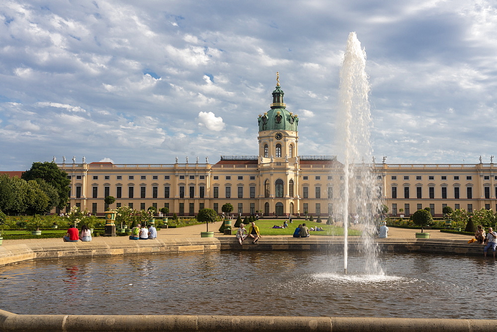 Charlottenburg Palace in summer, Berlin, Germany, Europe