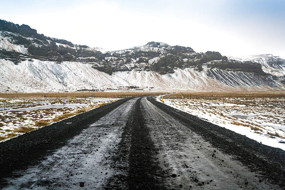 Ring road, highway No. 1 in Iceland that goes around the whole island, Iceland, Polar Regions